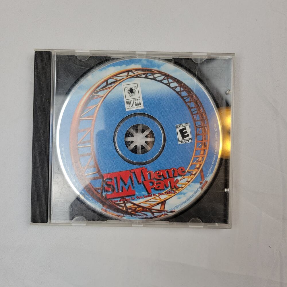 Sim Theme Park PC Disc 2002